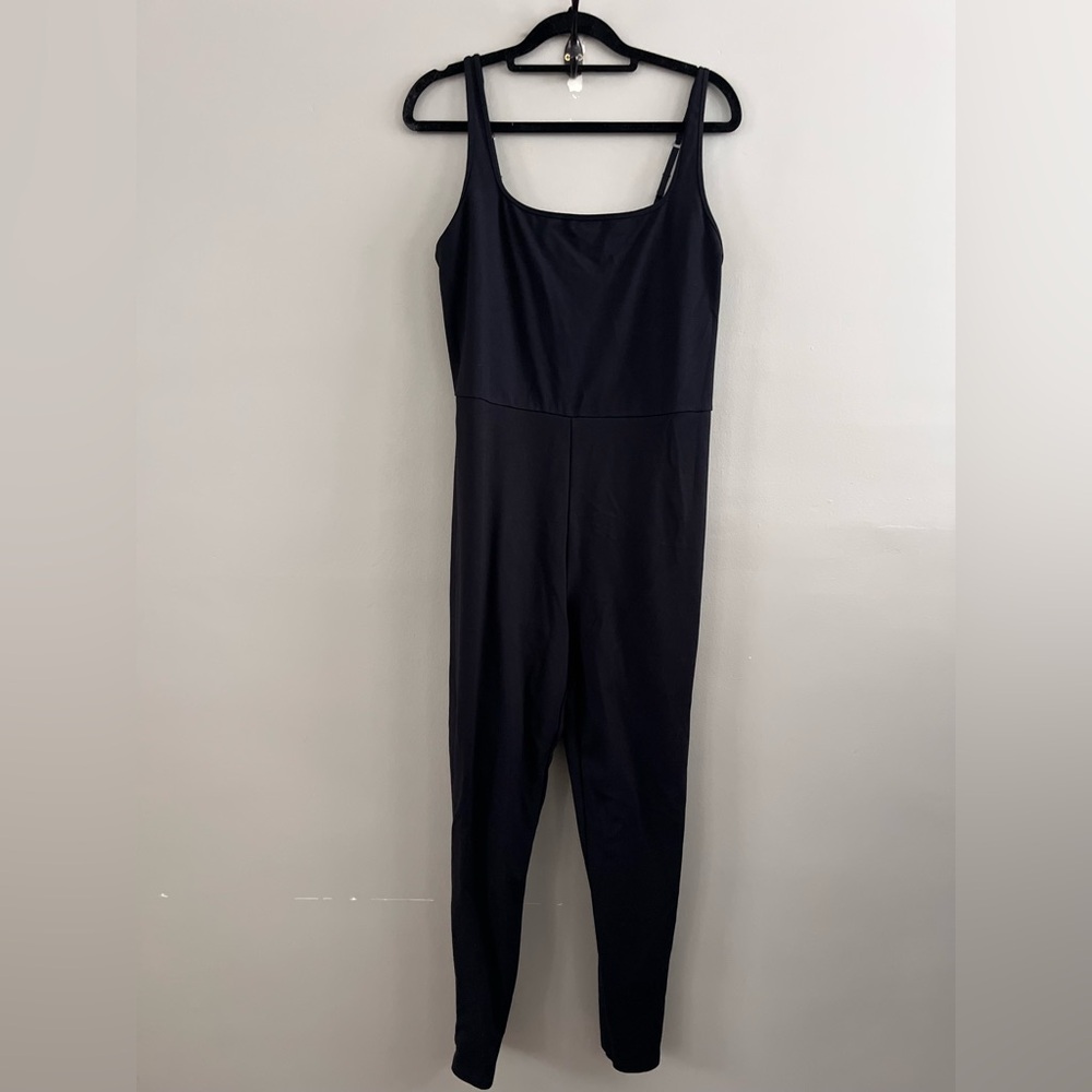 Abercrombie & Fitch Bodysuit Black - Long Pants Tank Top‎ Size L - Picture 3 of 4